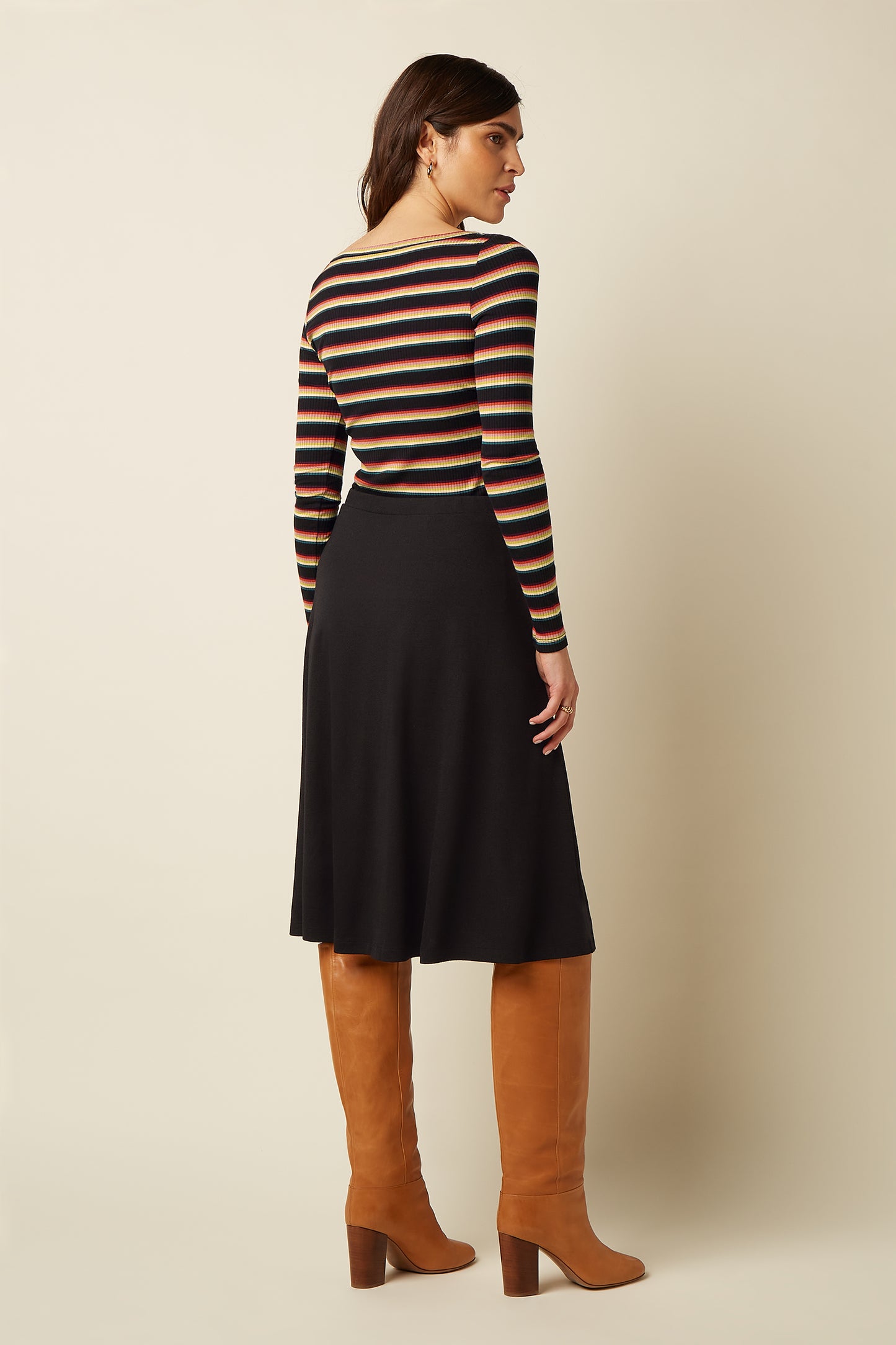 FALDA JUNO MILANO NEGRO