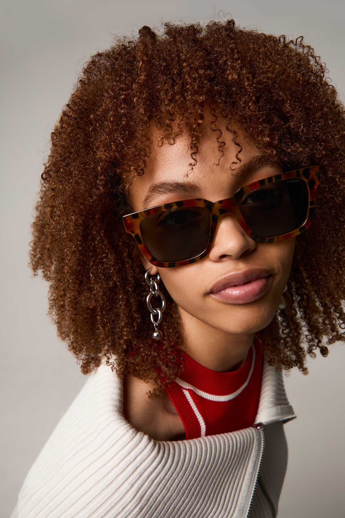 Gafas de sol Bobby Amber Shell Komono