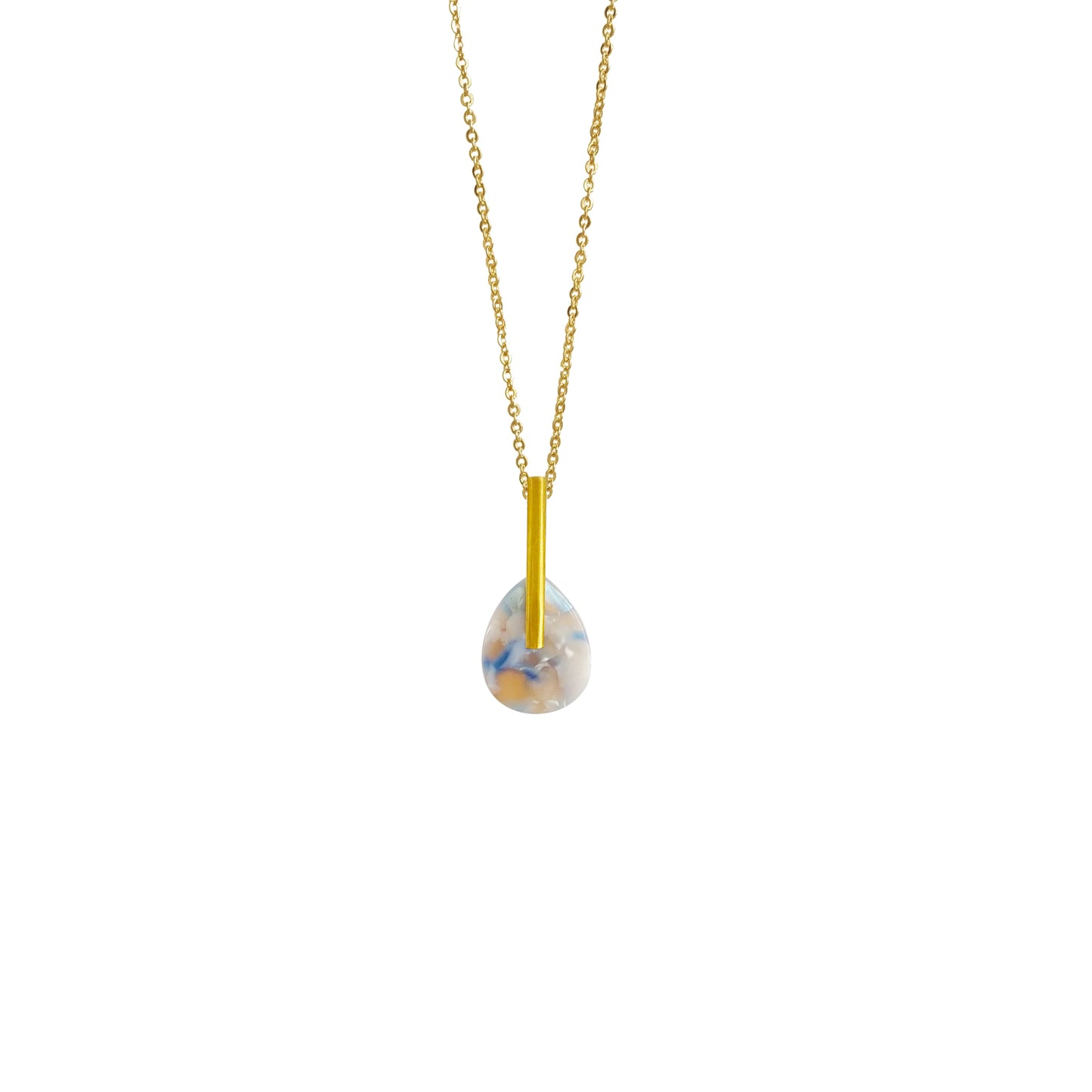 COLLAR CELESTE