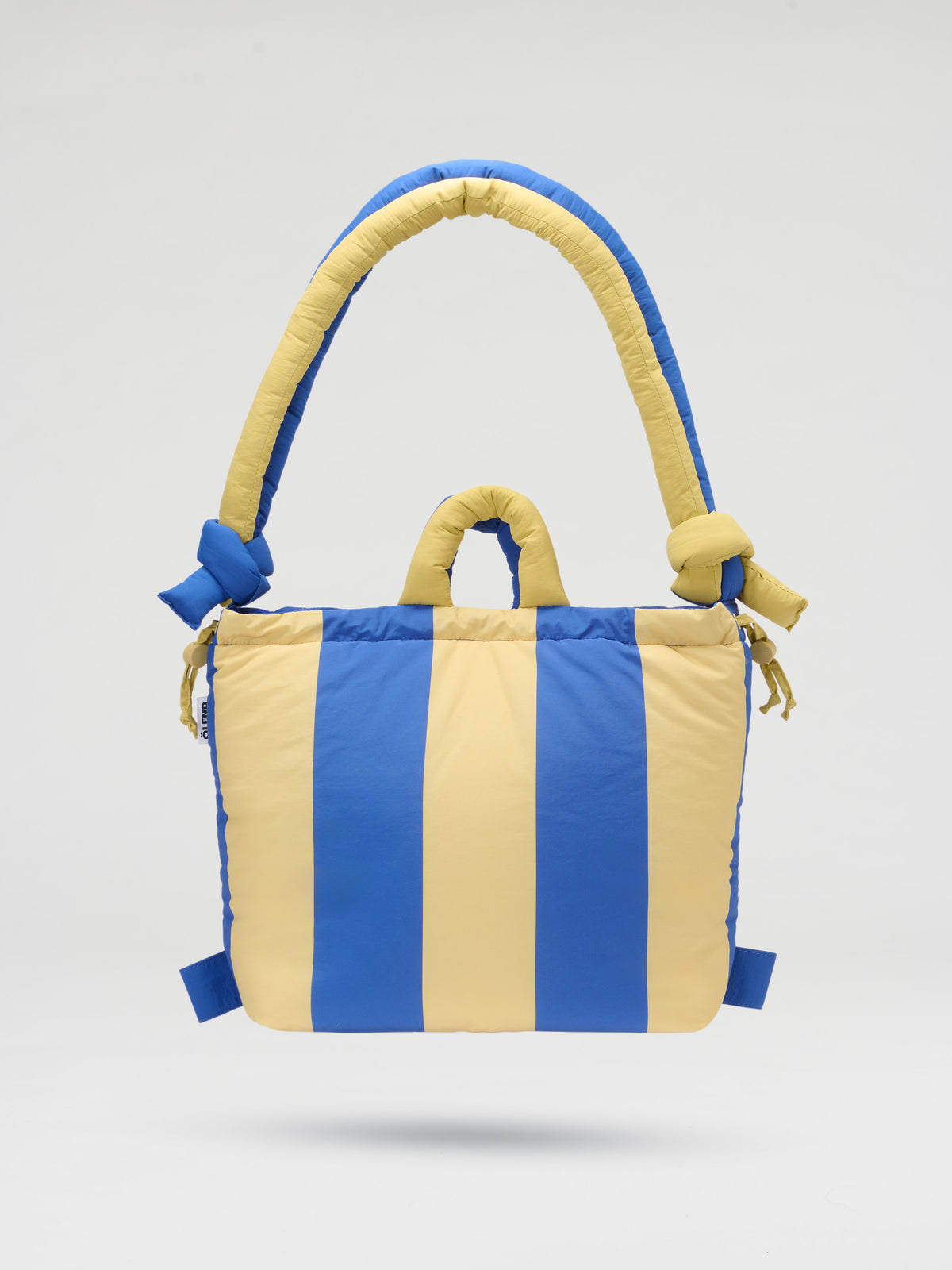 Bolso Ona Rayas Lima y Azul Ölend