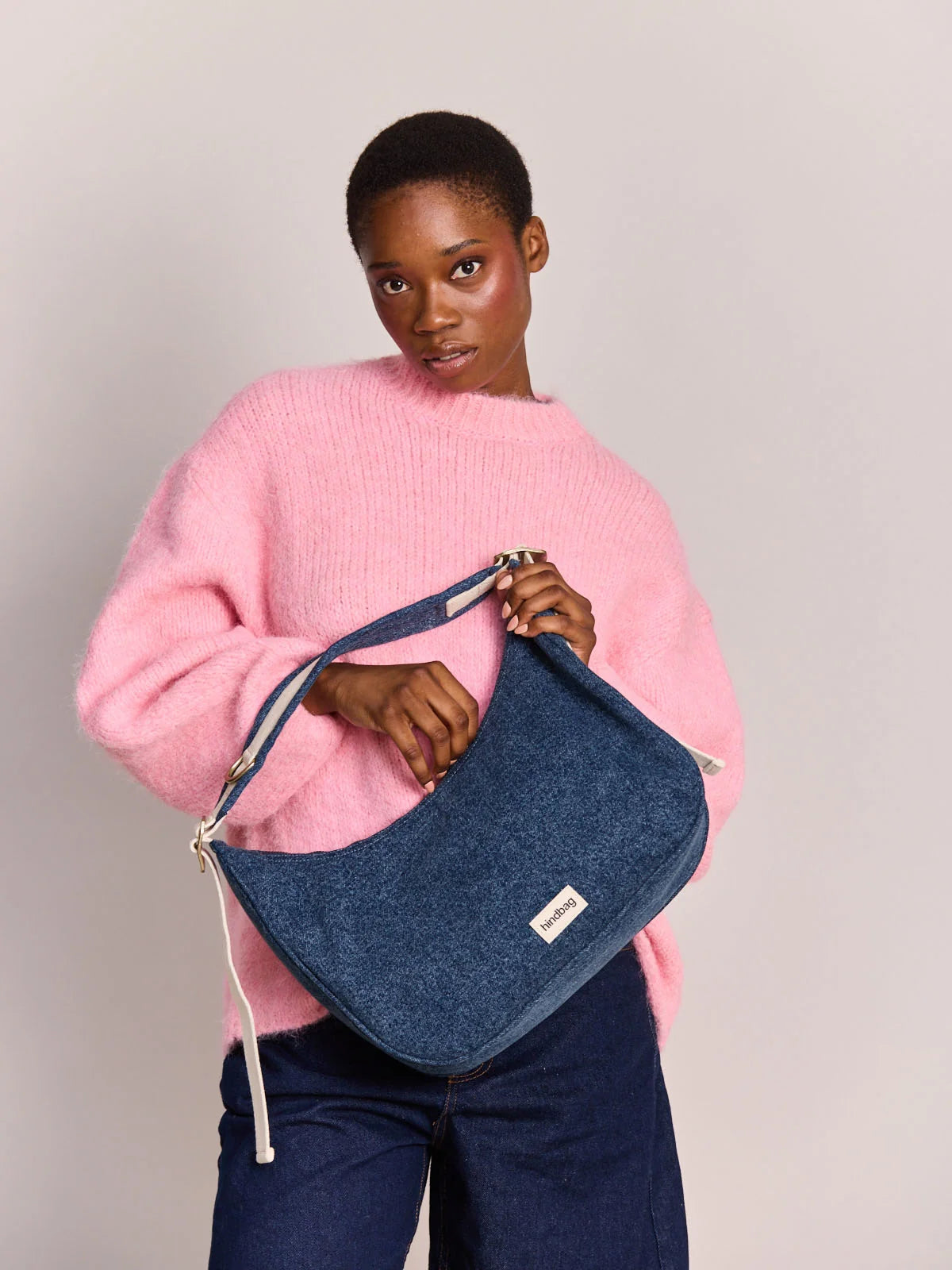 Bolso Bianca Denim Azul Hindbag