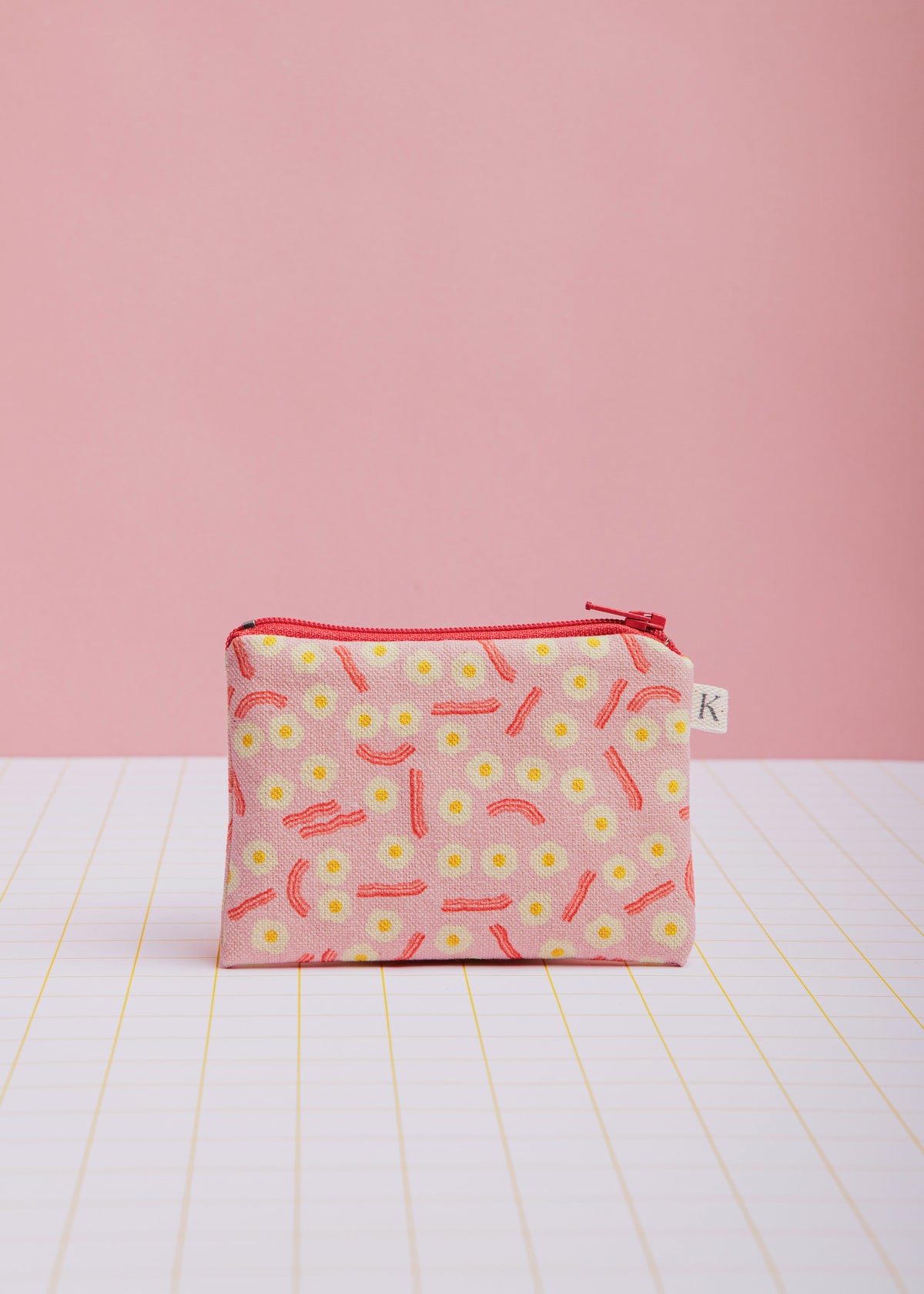 Monedero Pequeño Breakfast Rosa Ecke