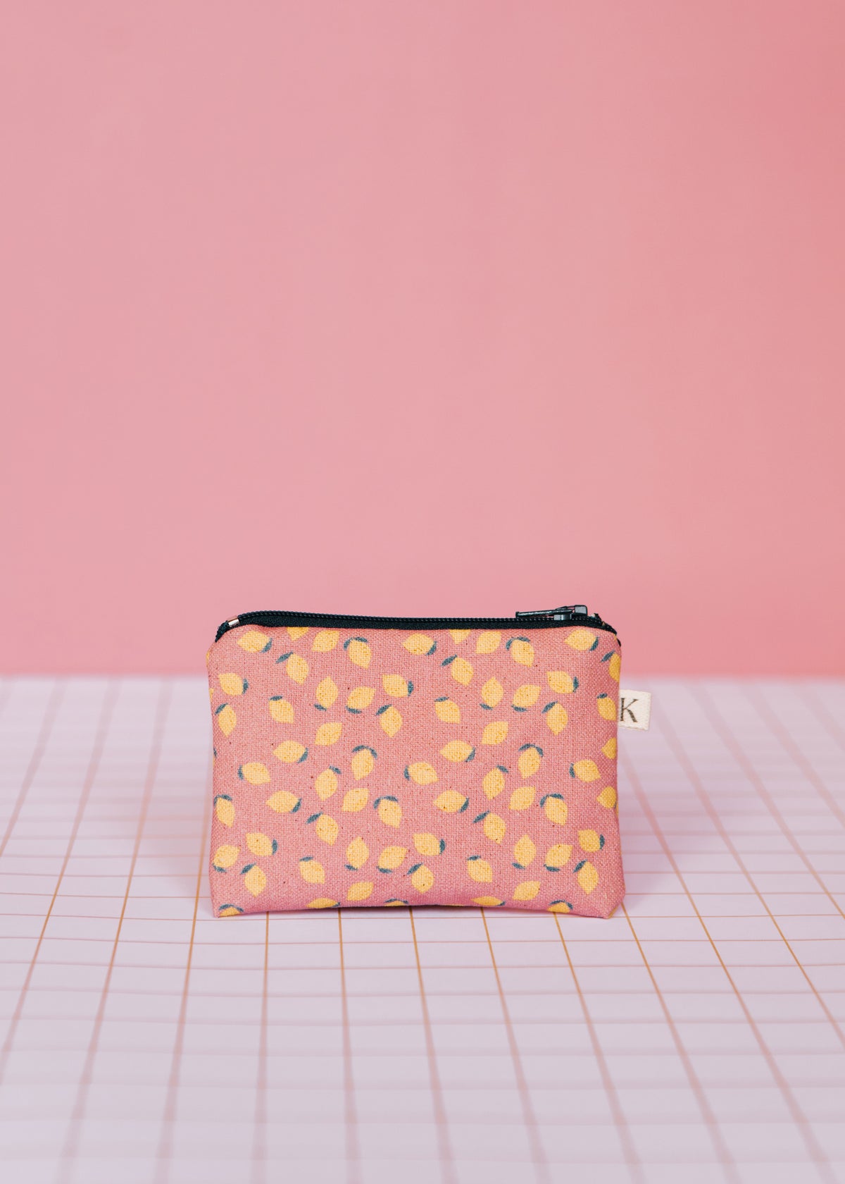 Monedero Pequeño Limones Rosa Ecke