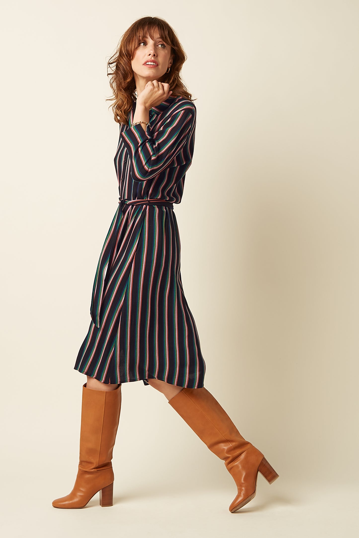 VESTIDO CLAIRE HARLEY RAYAS