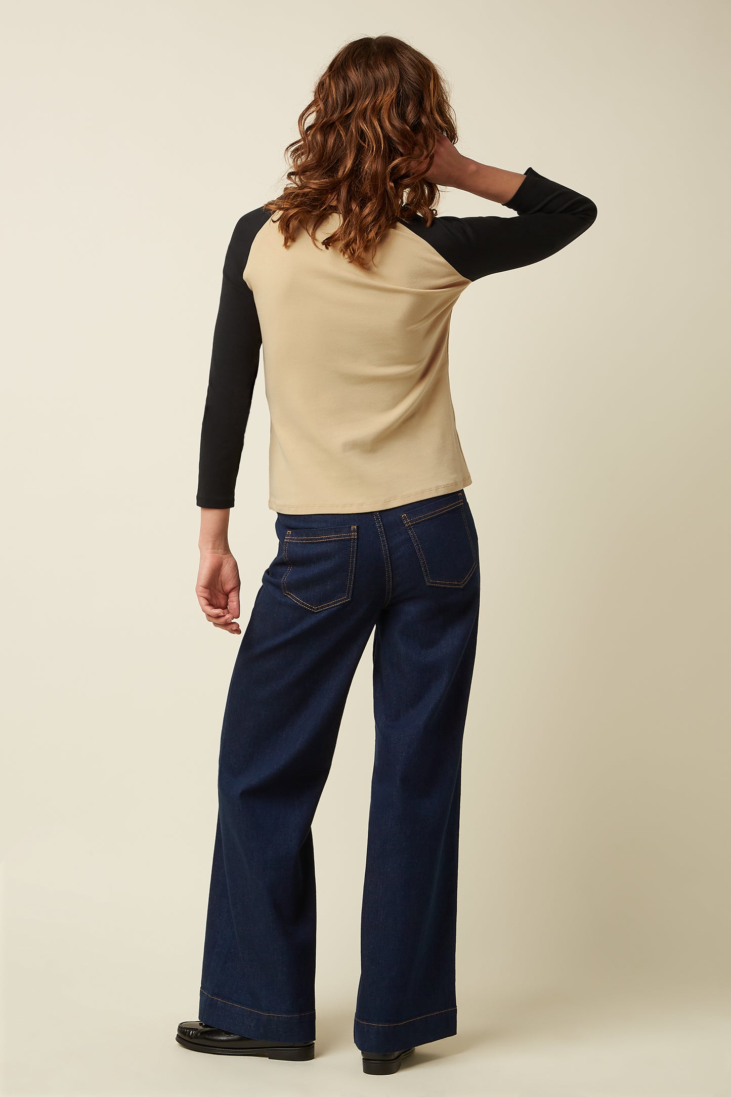 PANTALÓN PAIGE PETIT ONYX DENIM