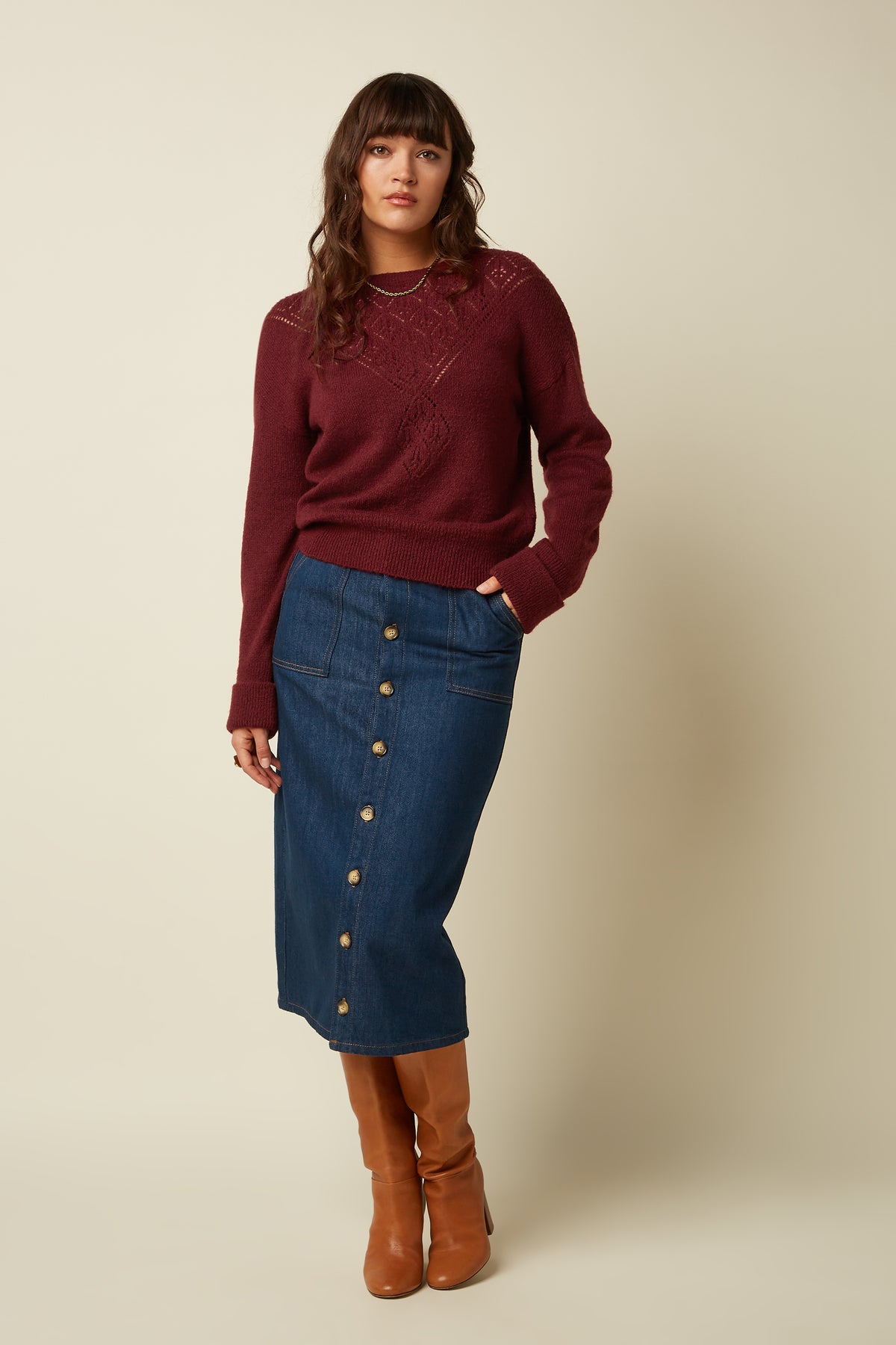 FALDA DANA SOUL DENIM
