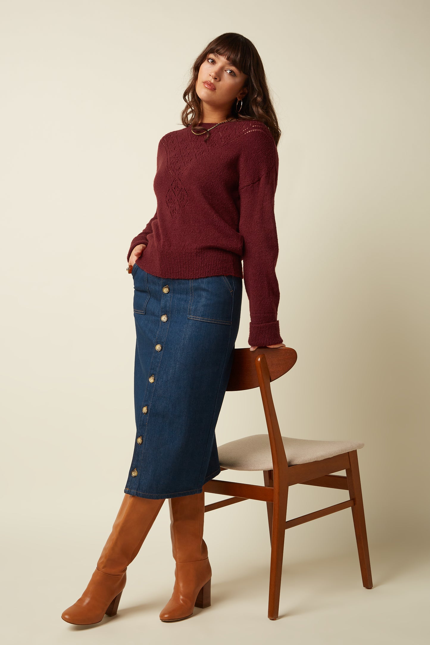 FALDA DANA SOUL DENIM