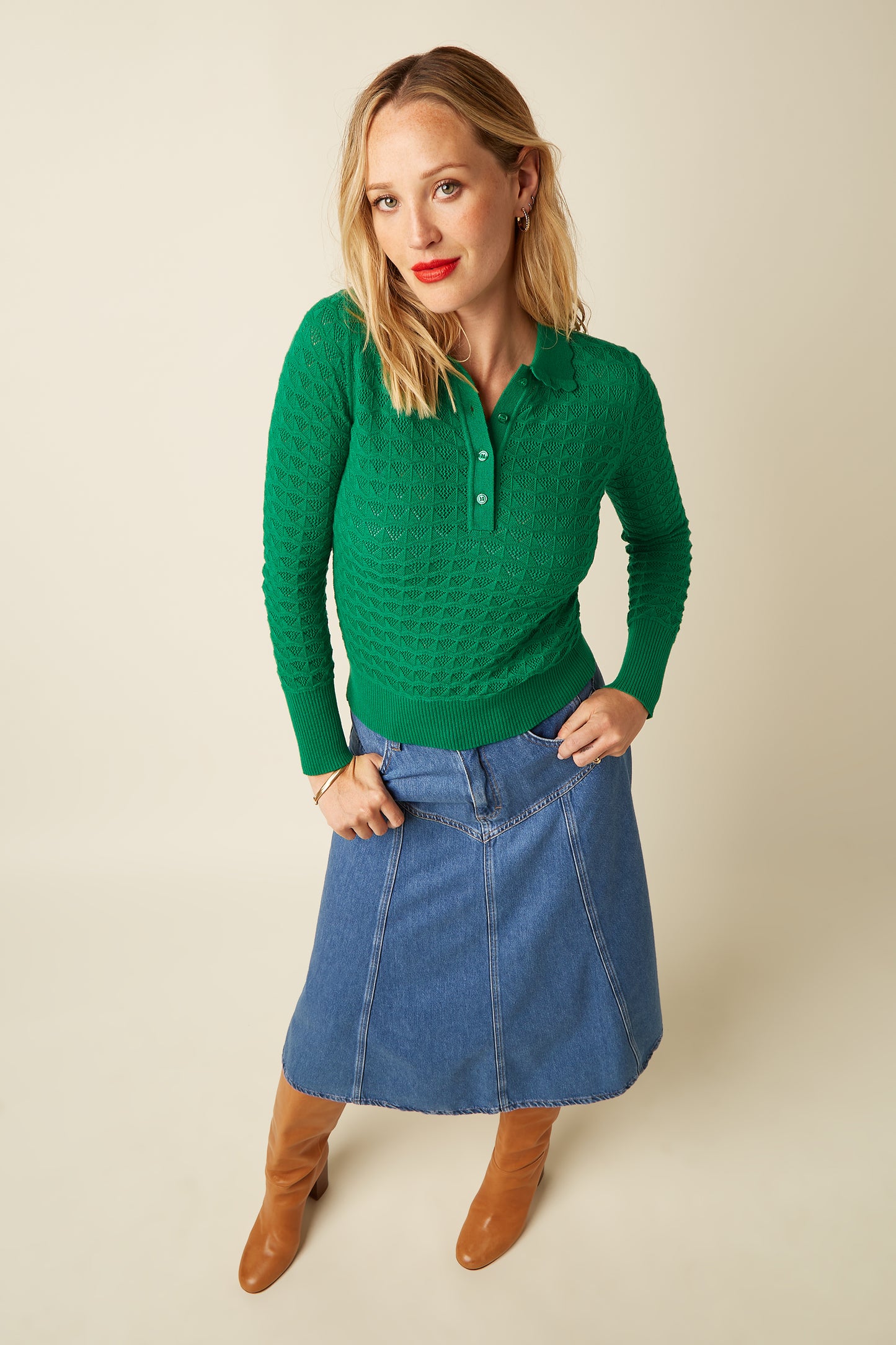 FALDA DOLLY STONE DENIM