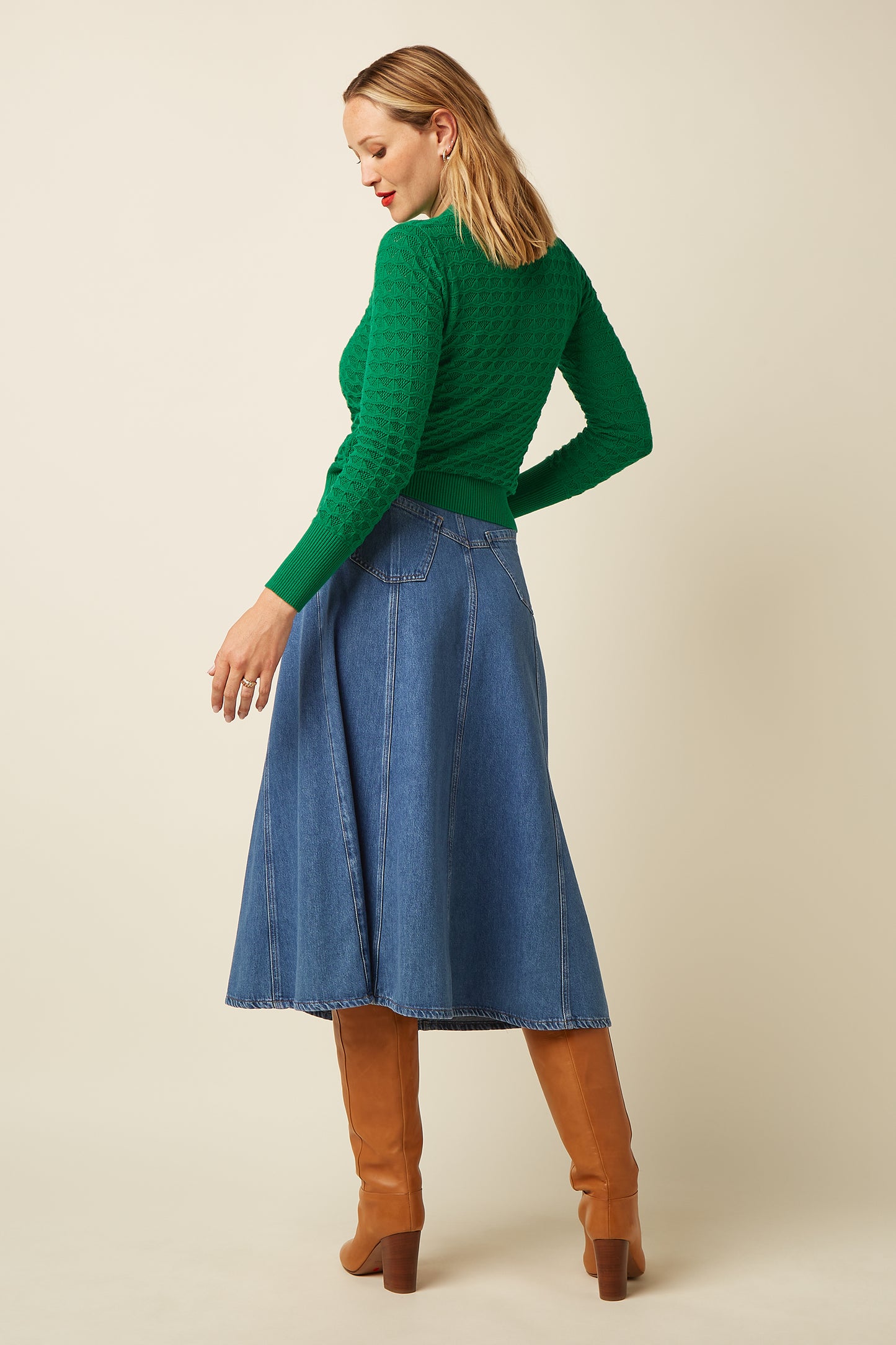 FALDA DOLLY STONE DENIM