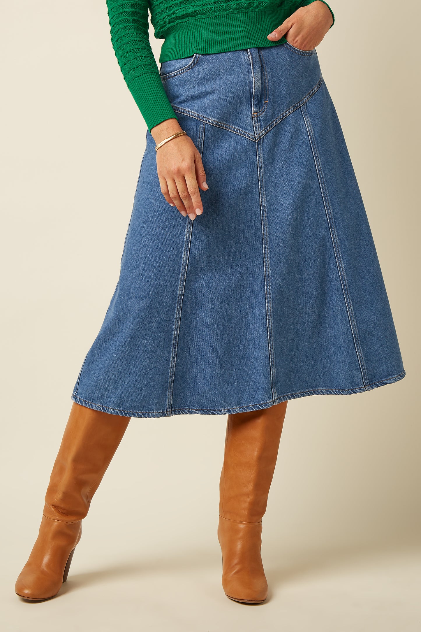 FALDA DOLLY STONE DENIM