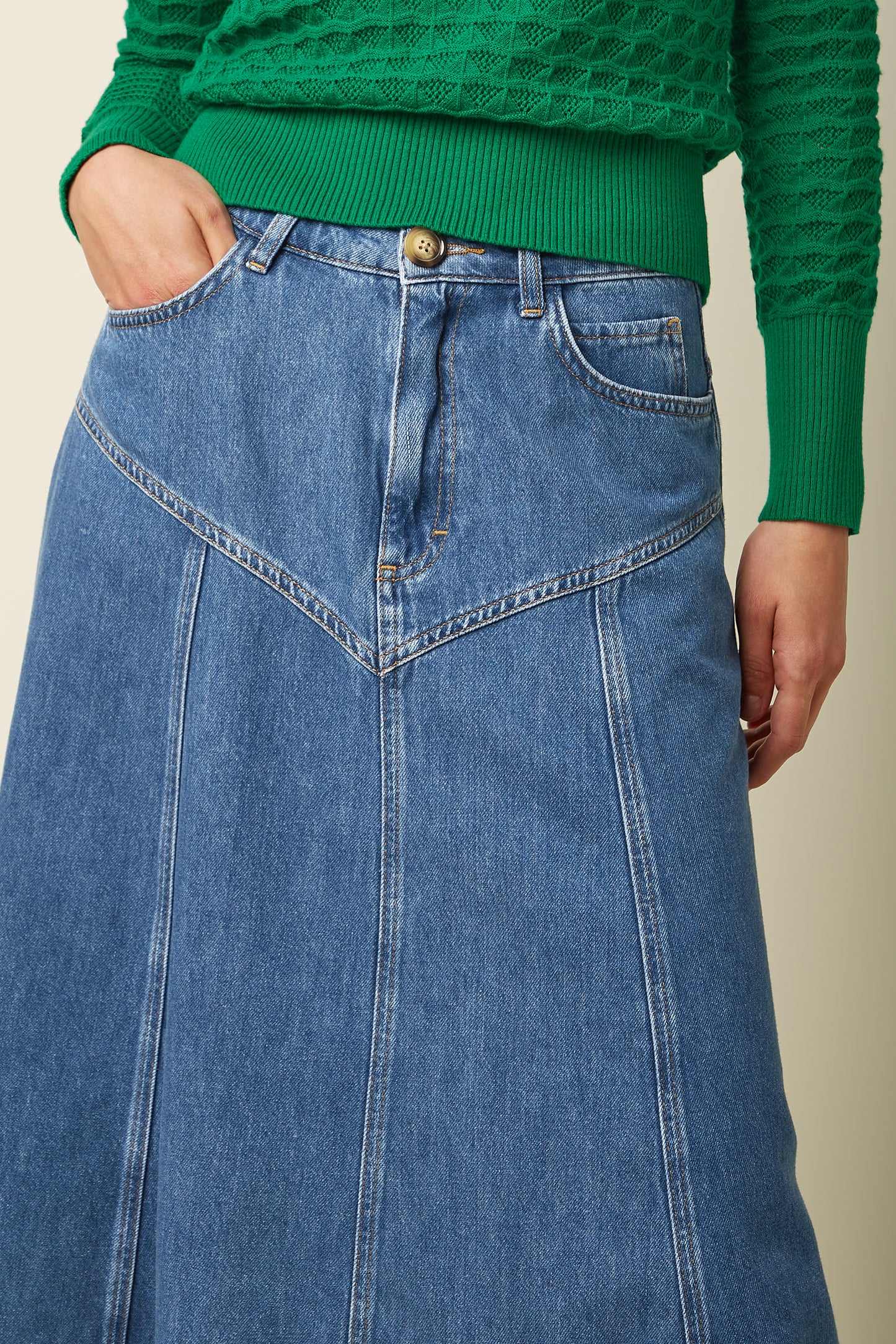 FALDA DOLLY STONE DENIM