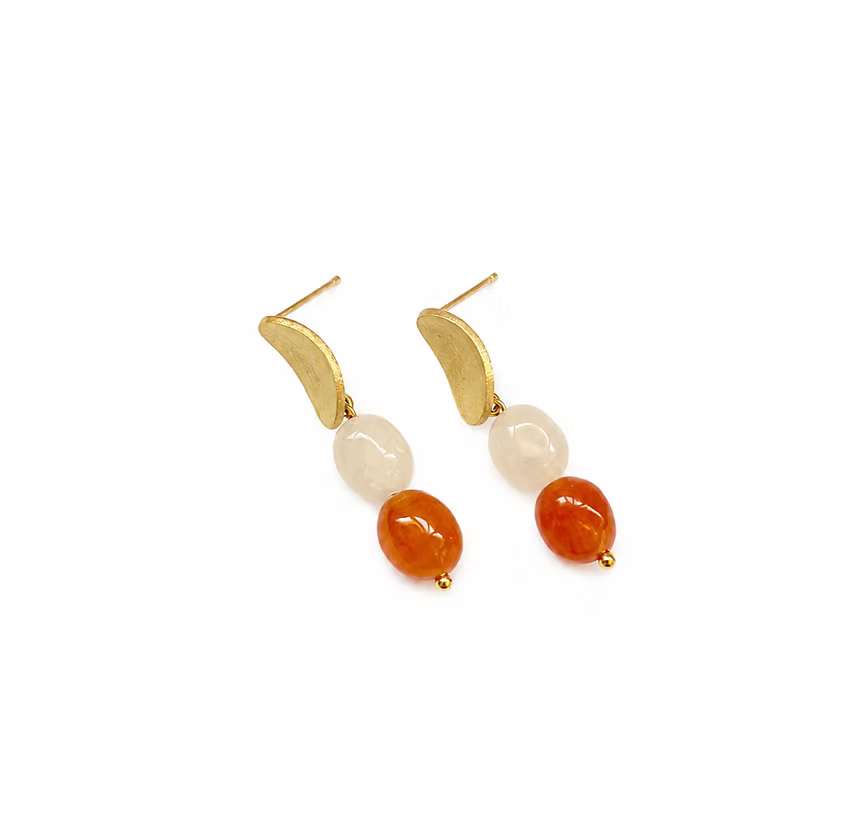 Pendientes Naima Orange Lavs