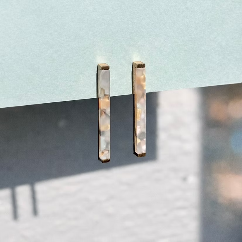 PENDIENTES IRIS BROWN