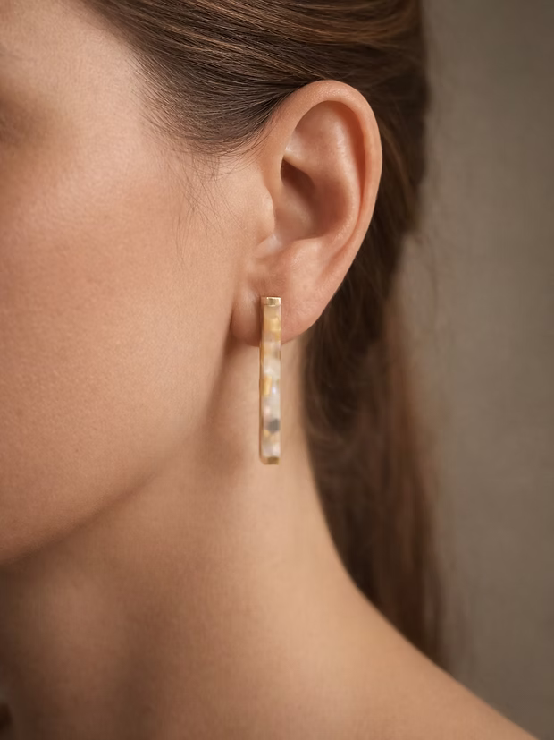 PENDIENTES IRIS BROWN