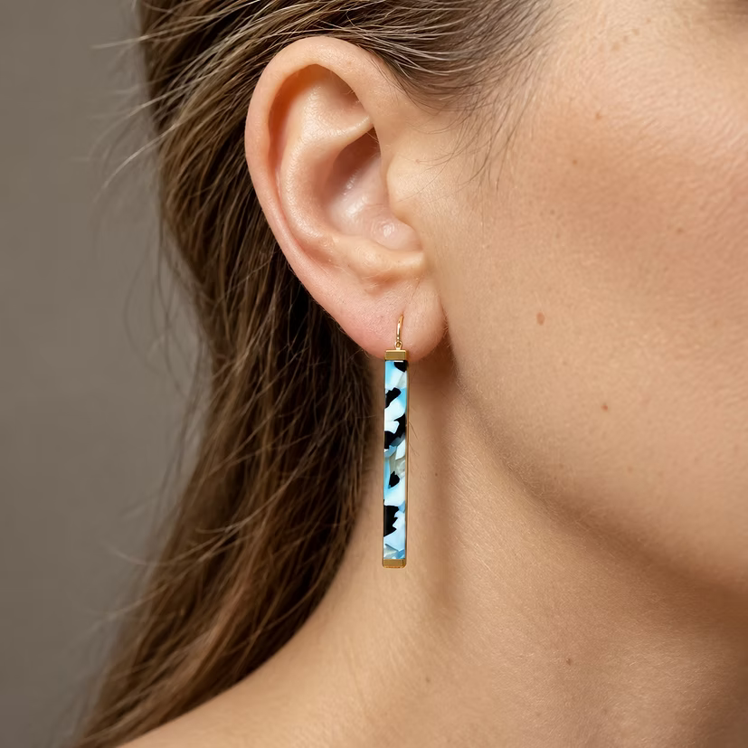 Pendientes Iris Blue Lavs