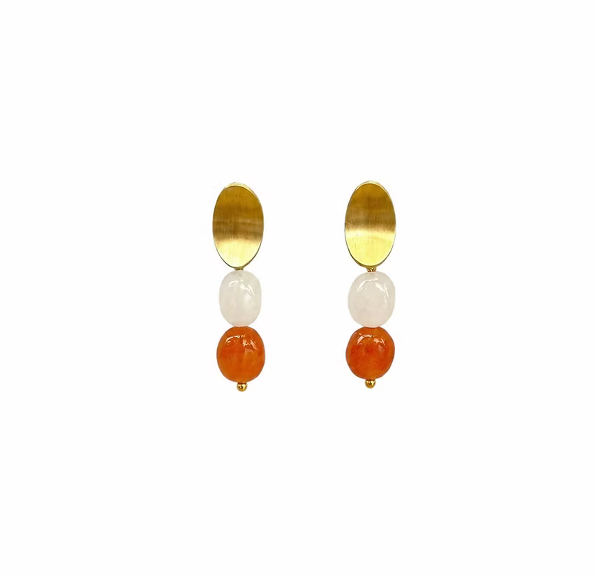 Pendientes Naima Orange Lavs