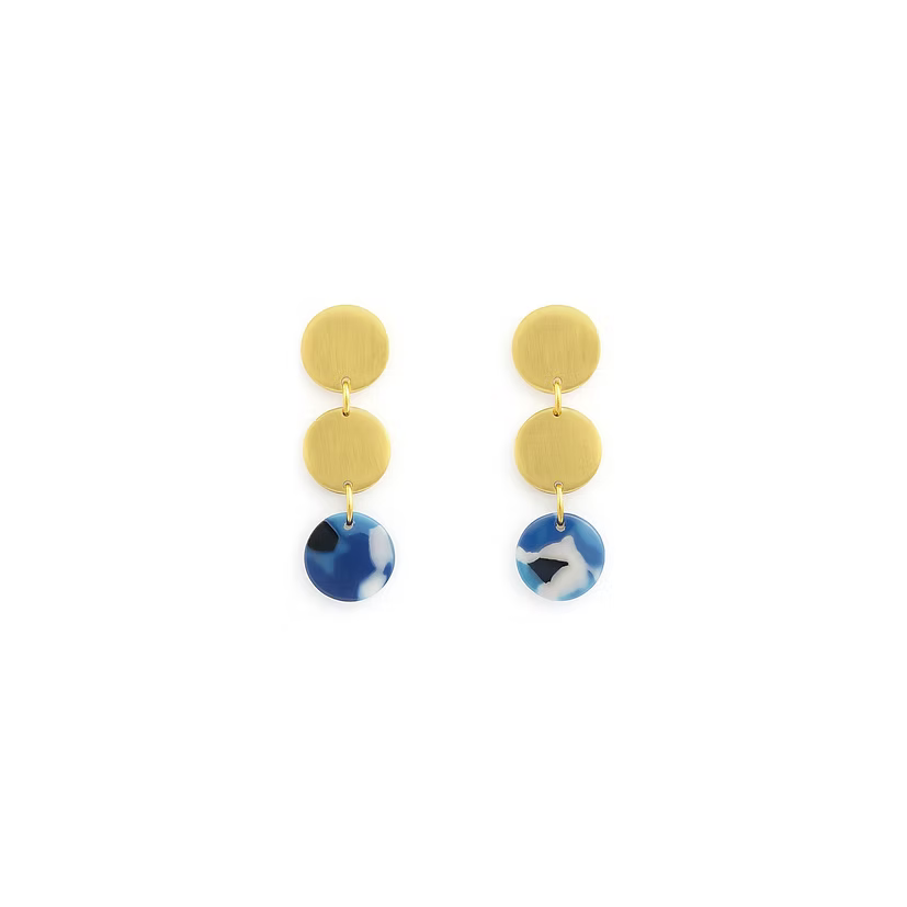 Pendientes Azure Large Lavs