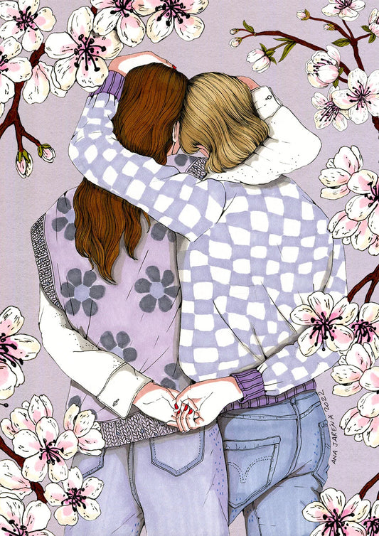 Lámina Almendros Ana Jarén