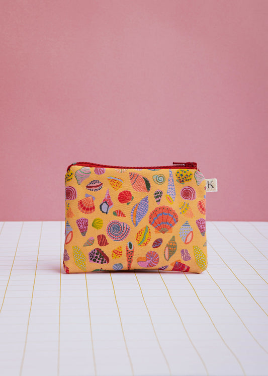 Monedero Pequeño Caracolas Mostaza Ecke