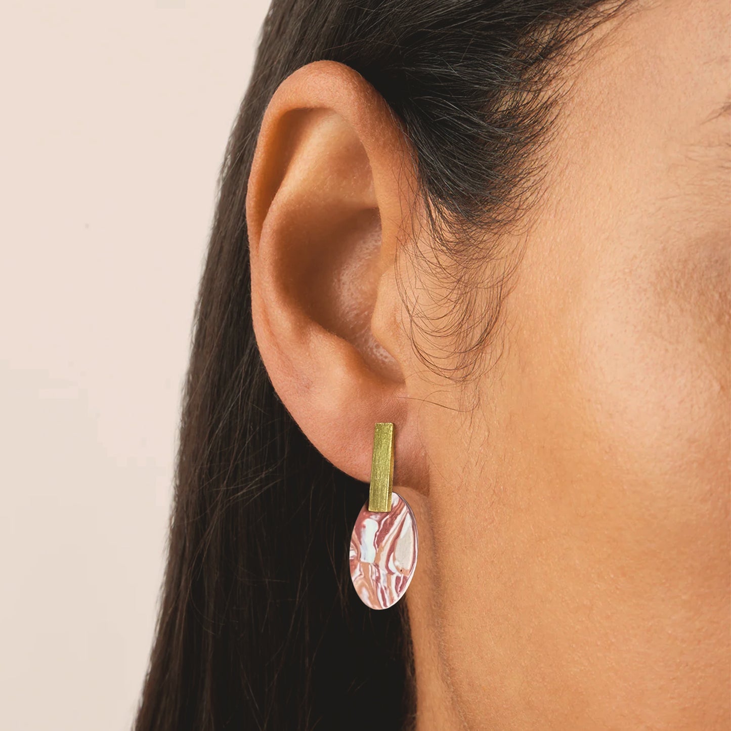 PENDIENTES AGATA MARRON