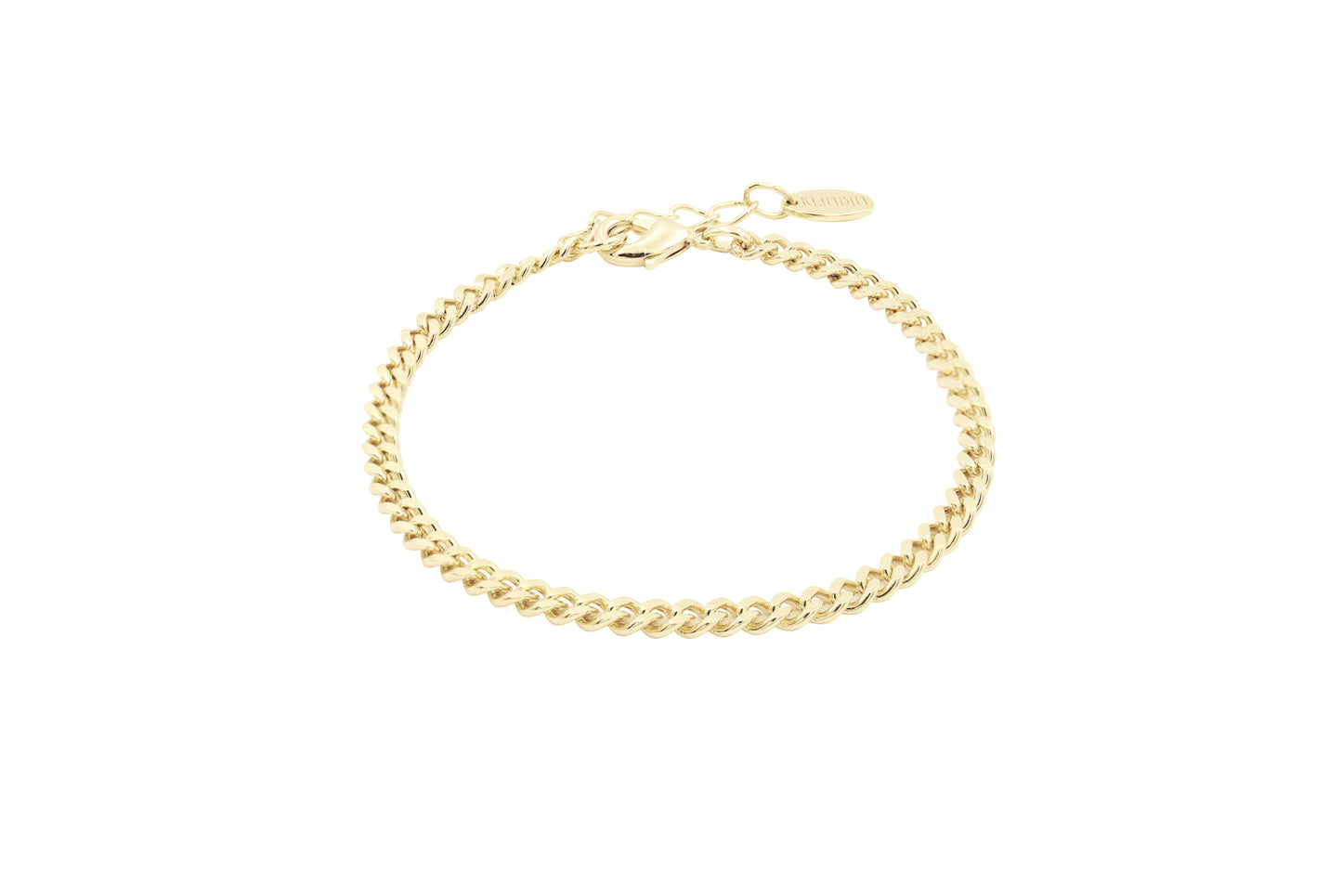 PULSERA CURB GOLD