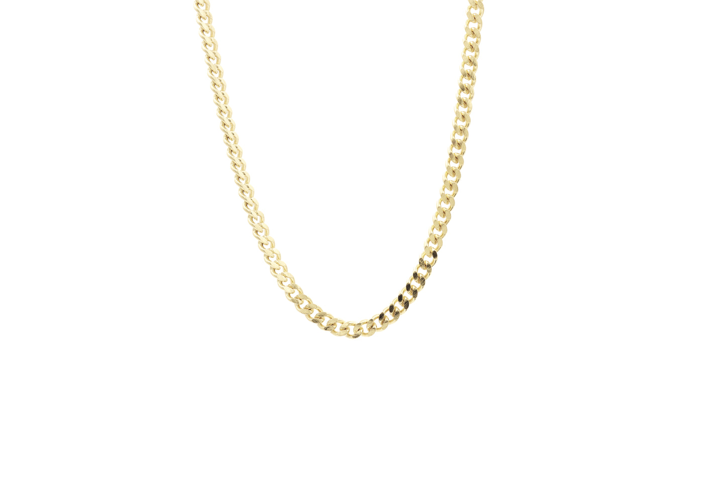COLLAR CURB GOLD