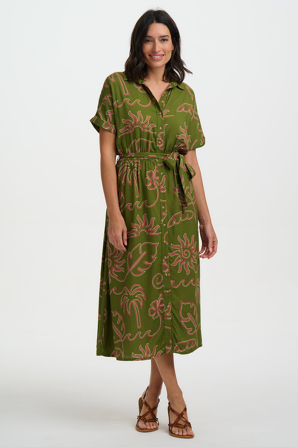 VESTIDO LEIGH TROPICAL