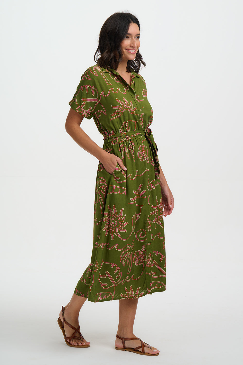 VESTIDO LEIGH TROPICAL
