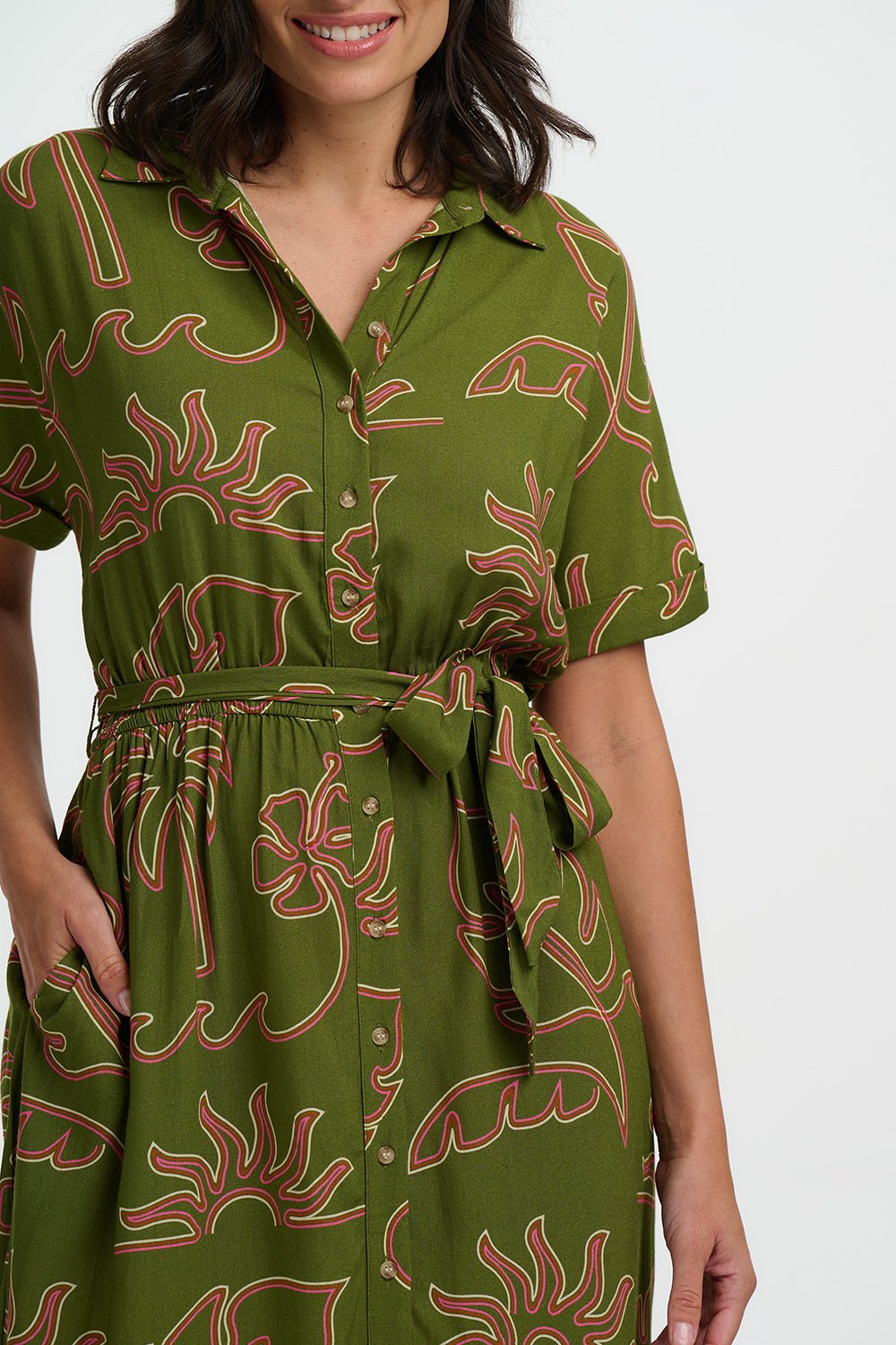 VESTIDO LEIGH TROPICAL