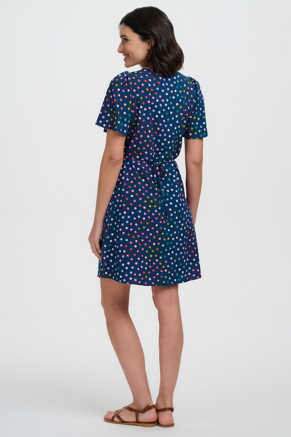 VESTIDO KARI RAINBOW MARBLES
