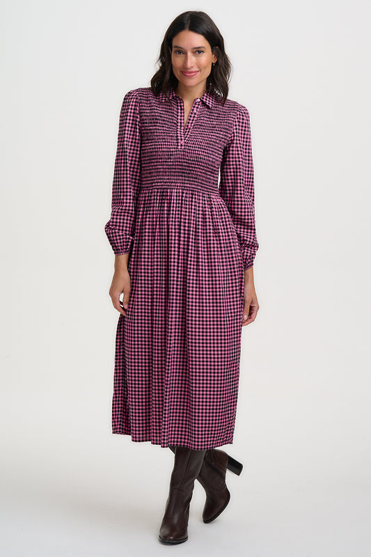 VESTIDO DIANA ROSE GINGHAM