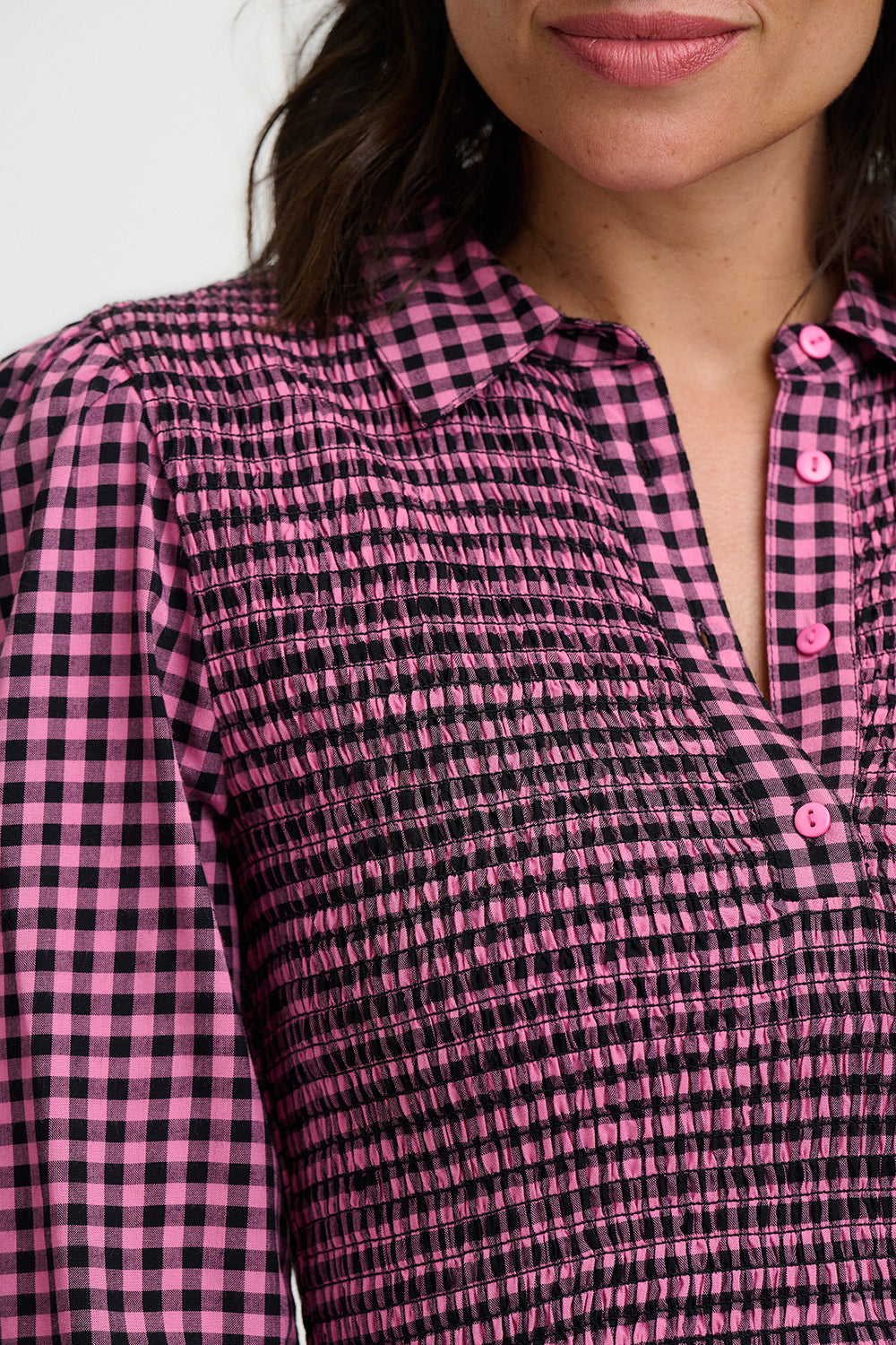 VESTIDO DIANA ROSE GINGHAM