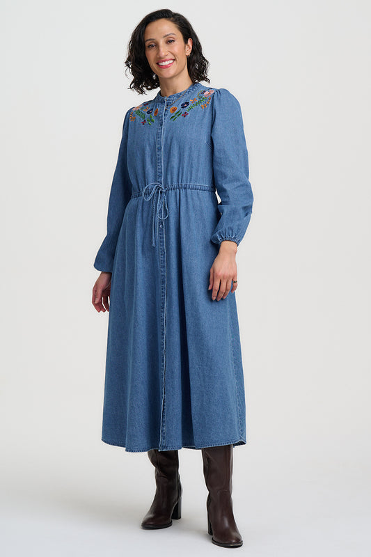 VESTIDO IVANA AUTUMN FLORAL