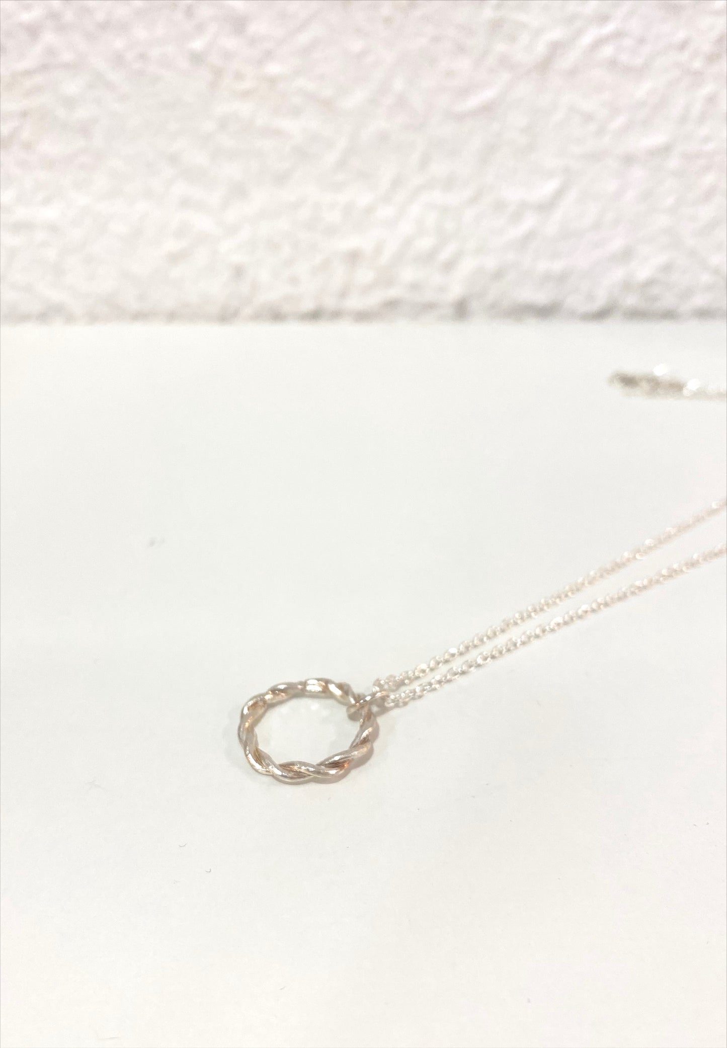 COLLAR CÍRCULO DOS HILOS PLATA