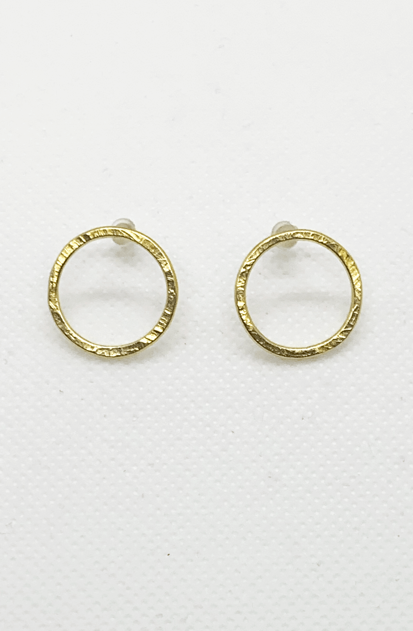 PENDIENTES ARO 18MM LATÓN