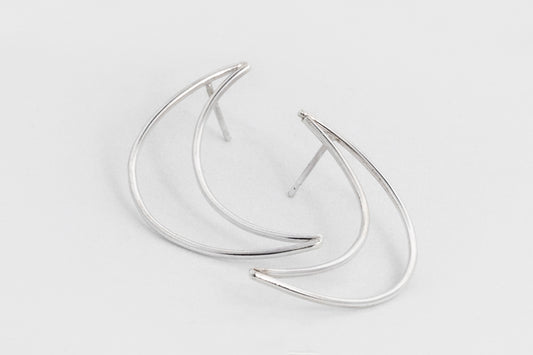 PENDIENTES LUNA GRANDE