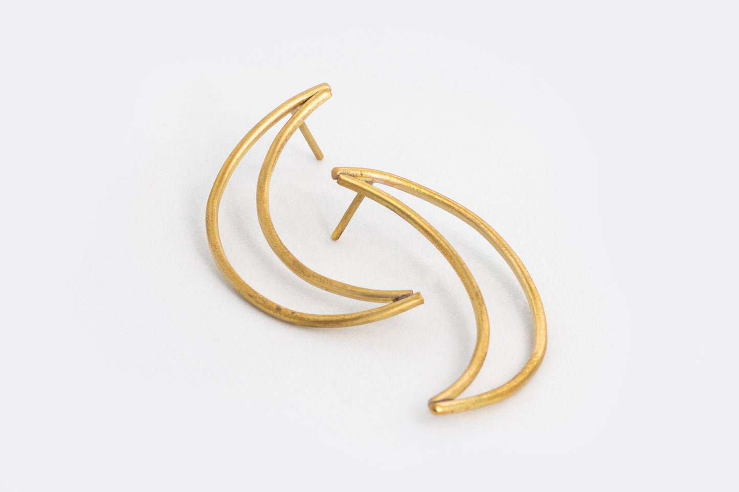 PENDIENTES LUNA GRANDE