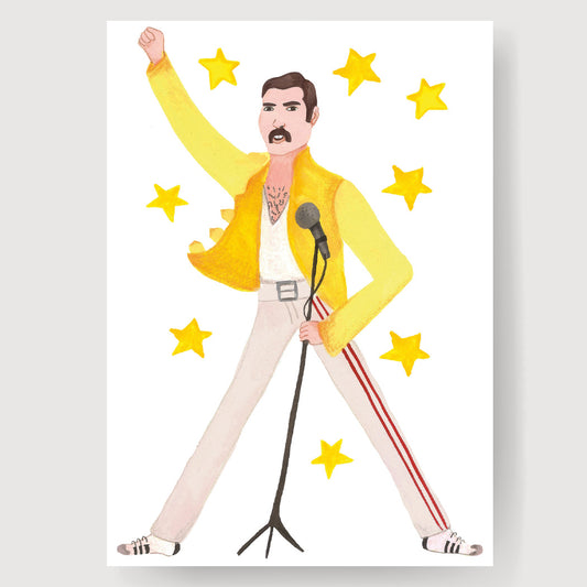 Tarjeta Freddie Mercury Patrizia Martos