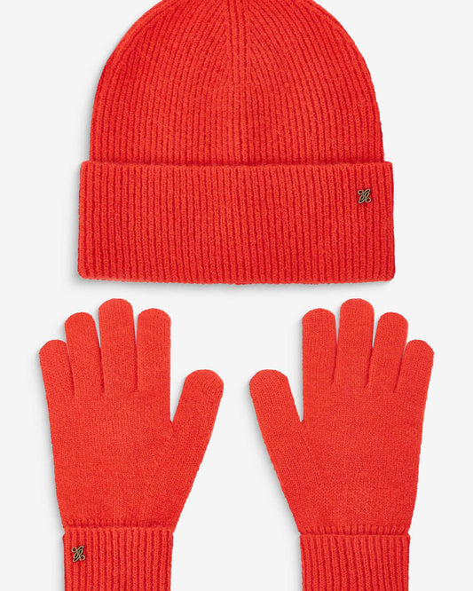 GORRO+GUANTES ANICET ROJO