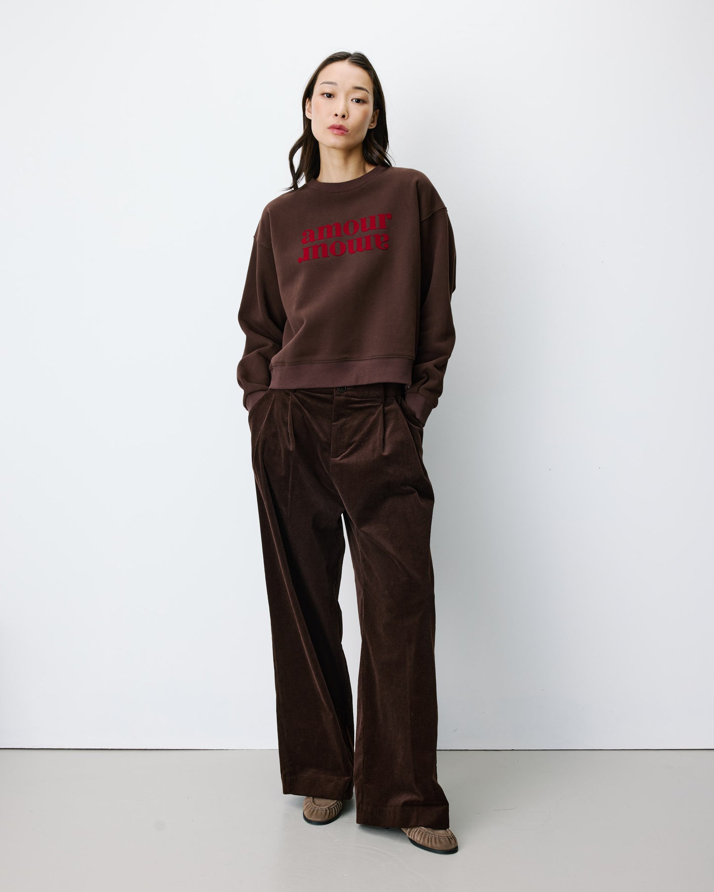 SUDADERA AMERY CHOCOLAT