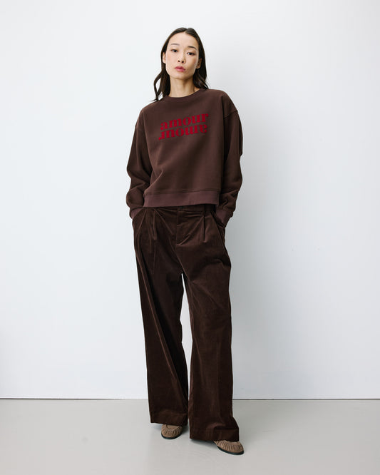SUDADERA AMERY CHOCOLAT