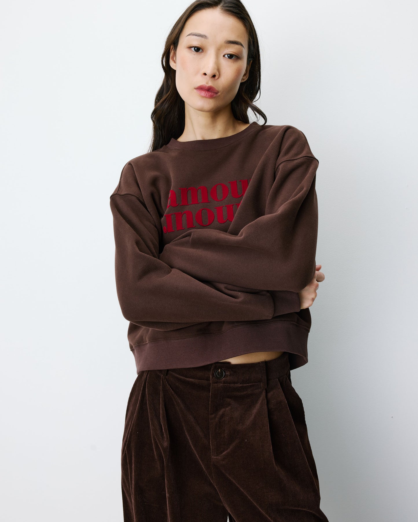 SUDADERA AMERY CHOCOLAT