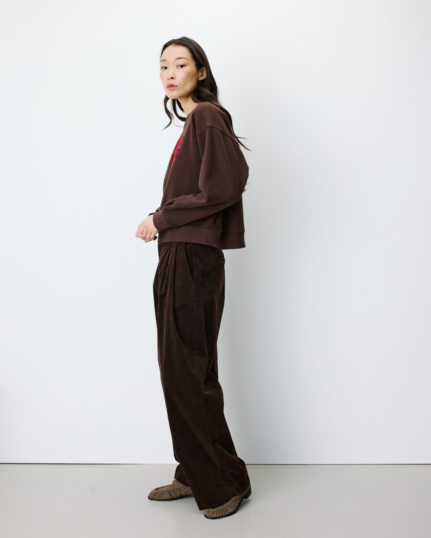 SUDADERA AMERY CHOCOLAT