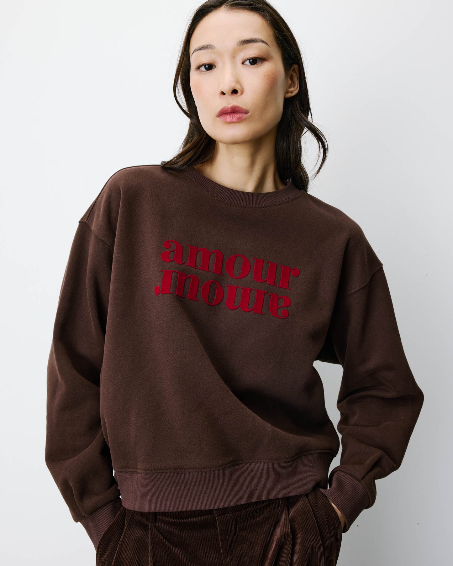 SUDADERA AMERY CHOCOLAT