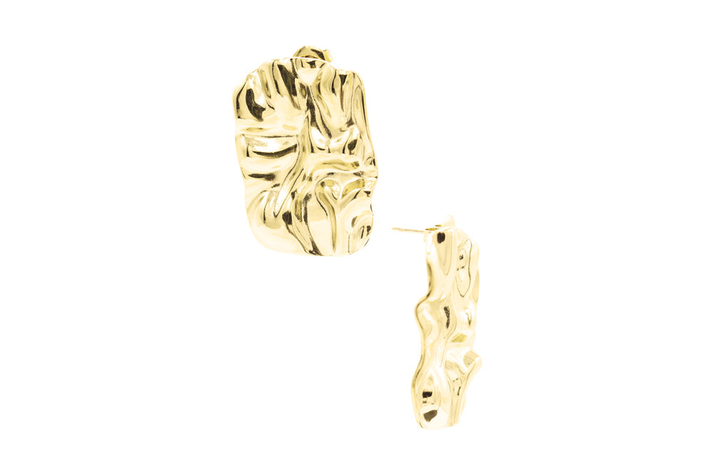 PENDIENTES FLOW GOLD