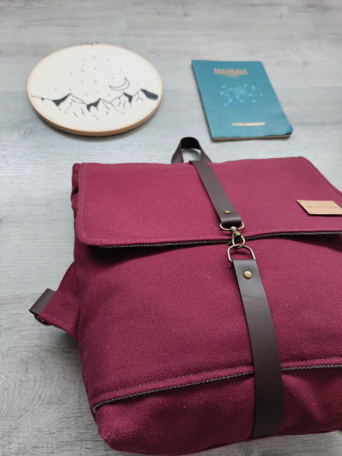 MOCHILA BURDEOS