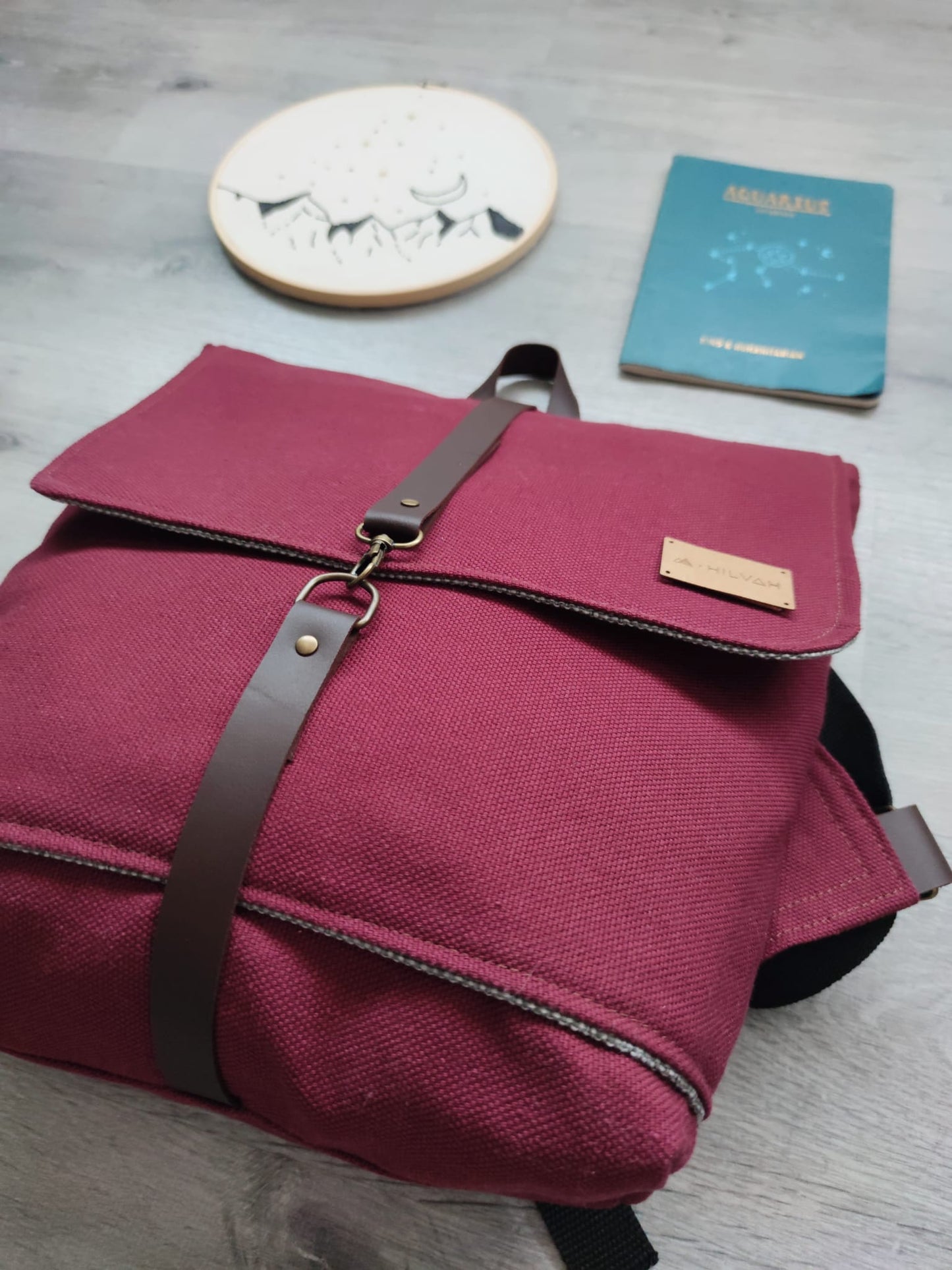 MOCHILA BURDEOS