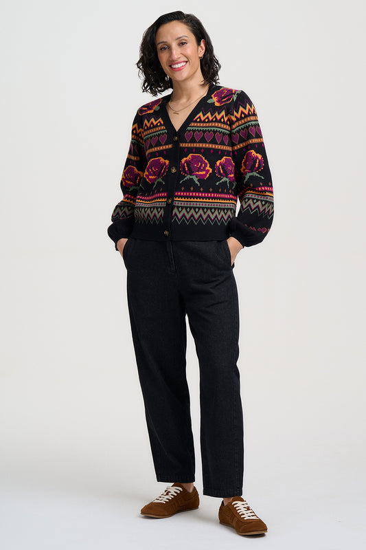 CÁRDIGAN ADRIAN WILD ROSES
