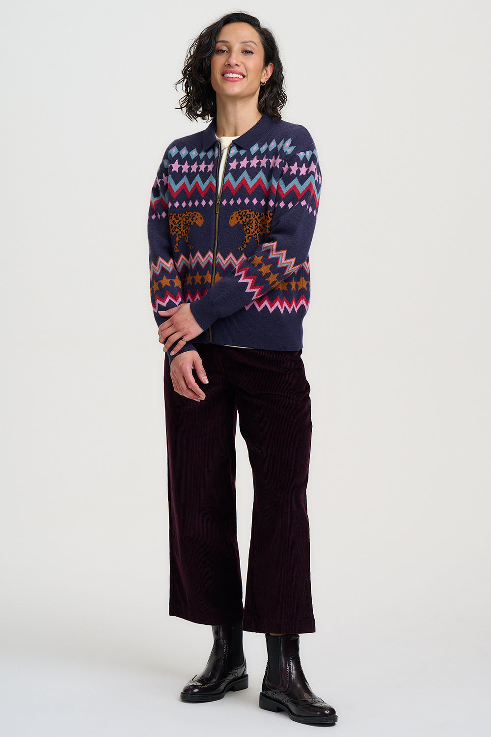 BOMBER KATLIN WALKING LEOPARD