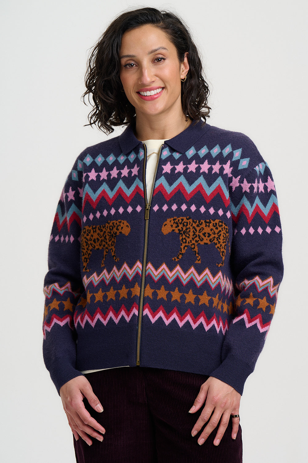 BOMBER KATLIN WALKING LEOPARD